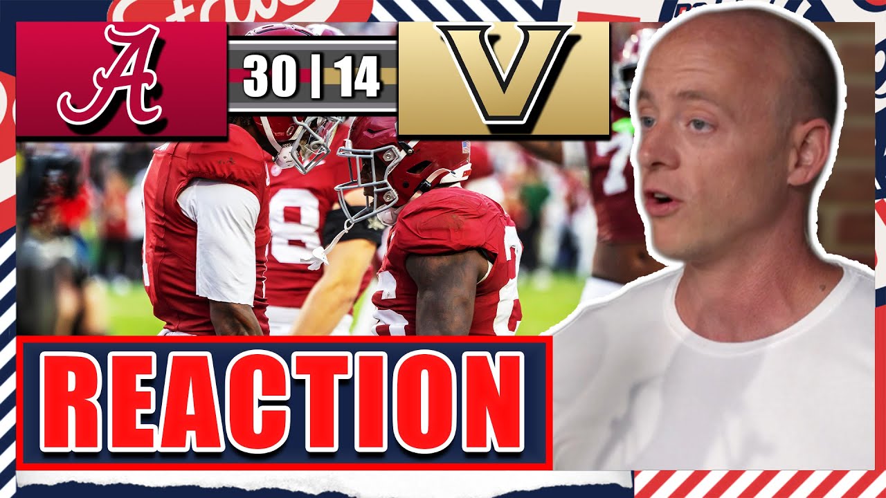 Alabama Beats Vanderbilt – Josh Pate’s College Football Show