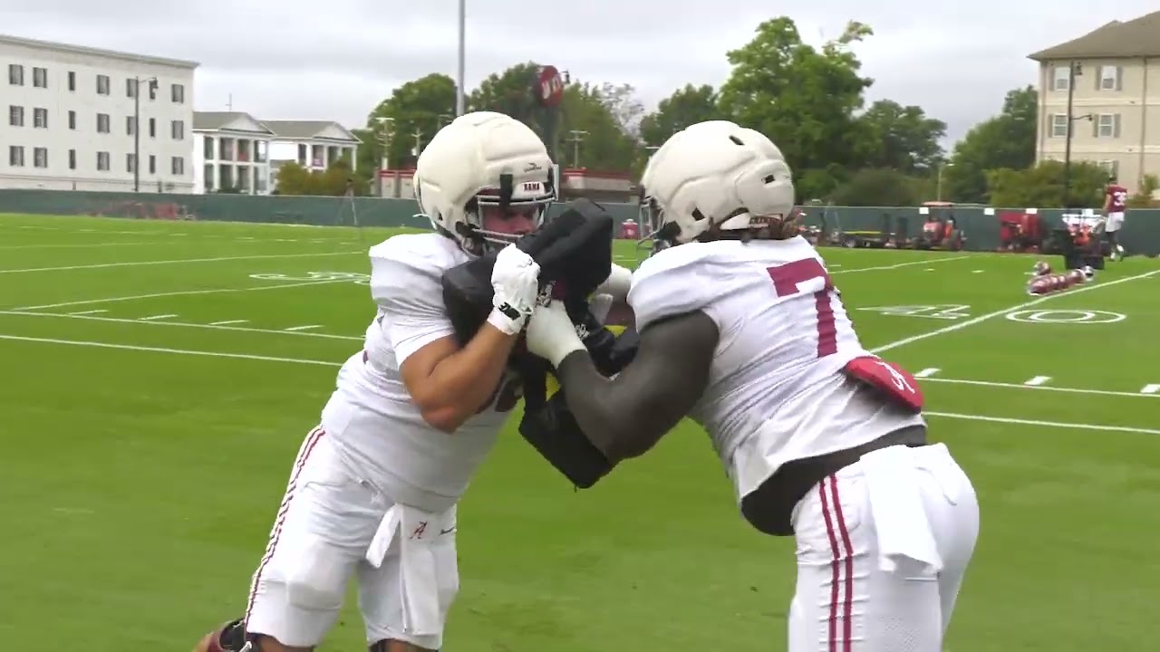 Alabama Football – Missouri Week: Tuesday Practice