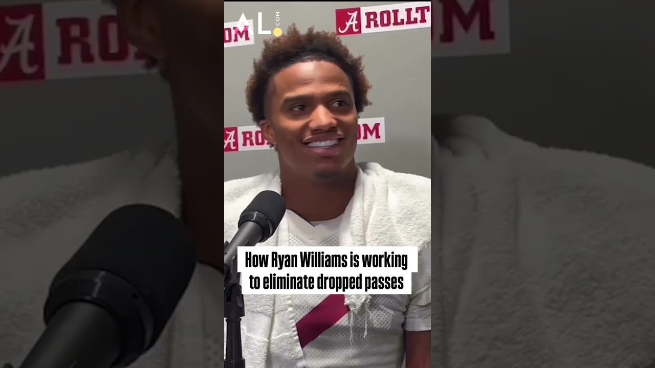 Ryan Williams talks about how he is physically & mentally working to fix recent pass dropping issues