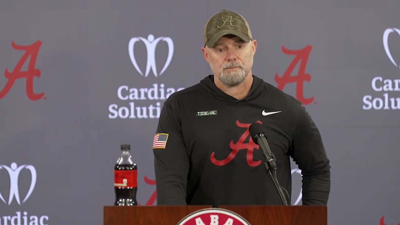 Alabama Football – Missouri Week: Ryan Grubb