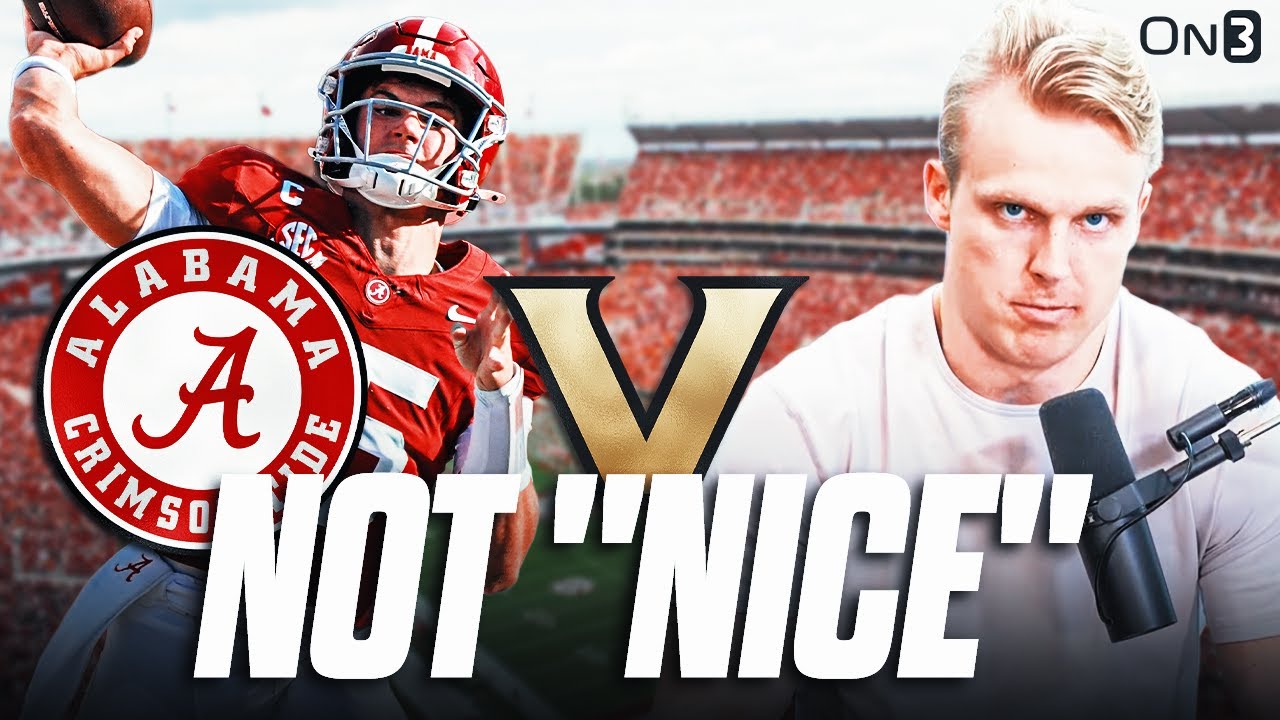 Alabama Sends MESSAGE In Dominating Win Over Vanderbilt