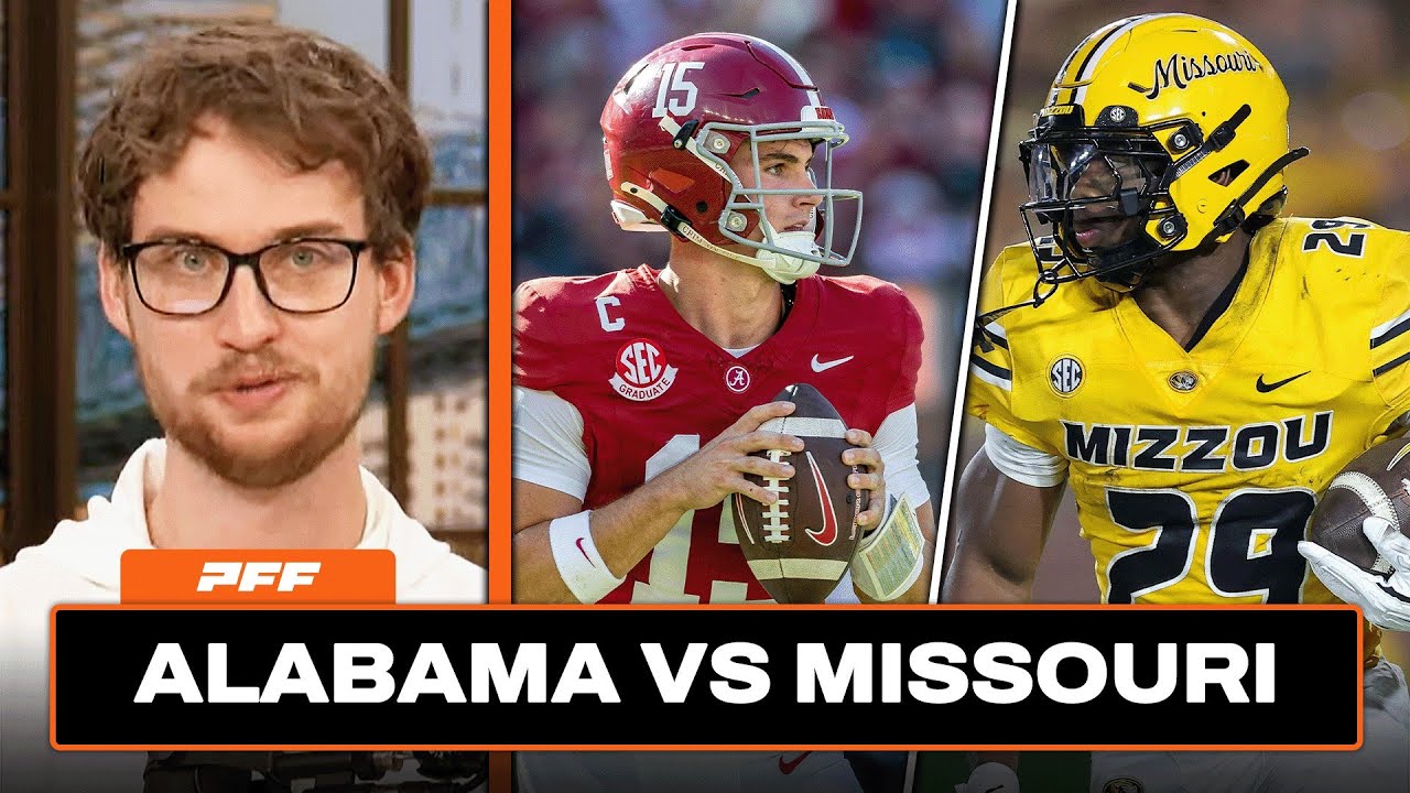 Alabama vs. Missouri Preview & Prediction | PFF College Football Show