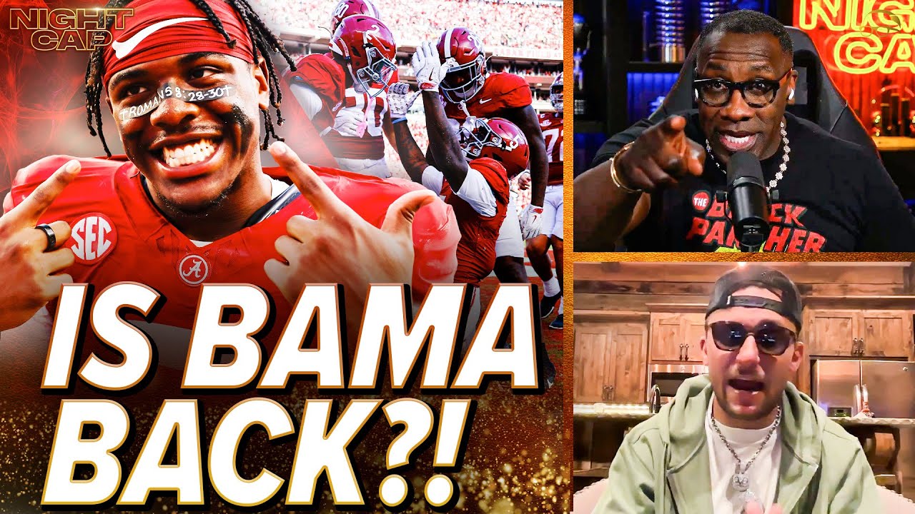 Unc, Ocho, & Manziel THINK Alabama “COULD” be BACK as they dominate Vandy 30-14! | Nightcap