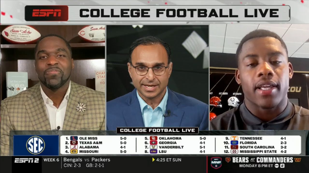 College Football LIVE | Ahmad Hardy drops TRUTH on Alabama, Oklahoma vs Texas, Indiana vs Oregona