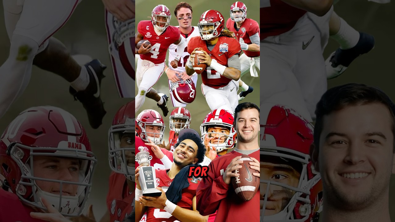 Where are they now? Every Alabama starting college football quarterback for Nick Saban! #shorts