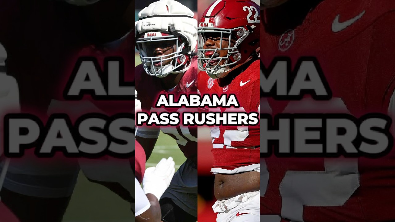 This 2025 Alabama Football Roster Is LOADED With Pass Rushers #shorts