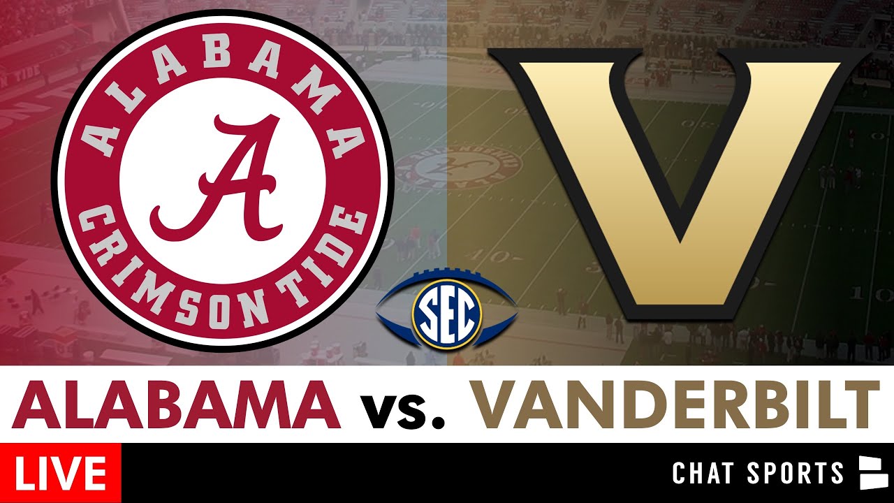 Alabama vs. Vanderbilt Live Streaming Scoreboard, Play-By-Play, Highlights | Week 6 SEC On ABC