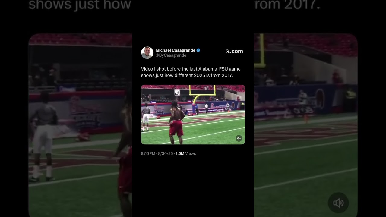 Do you think the culture is different at Alabama now?