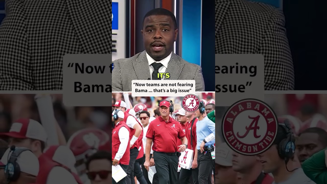 “No one respects Alabama. No one fears Alabama.” 🗣️