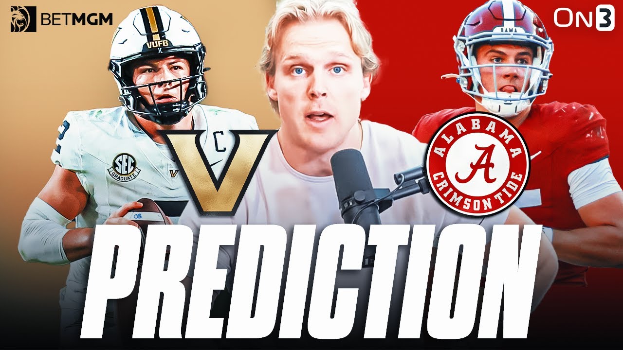 Alabama vs Vanderbilt PREDICTION