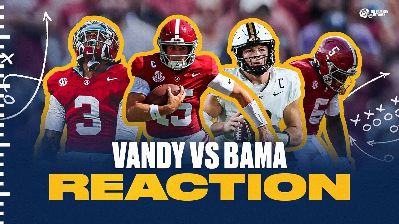 REACTION: Alabama Dominates Vanderbilt For Three Quarters | Why This Offense Is Becoming Scary