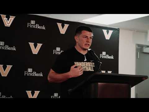 Vanderbilt Football – Diego Pavia – Alabama Postgame