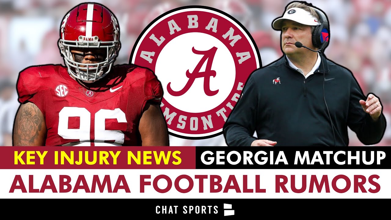 LATEST Alabama Football News On Tim Keenan & LT Overton Injuries + Alabama vs. Georgia Matchup