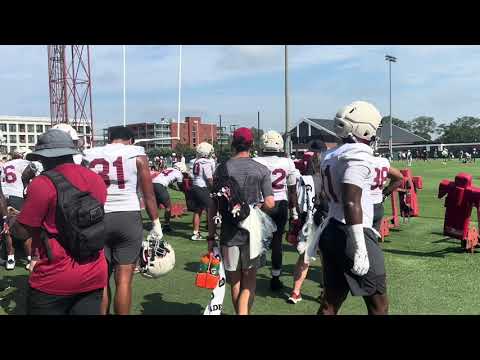 Alabama Football | BamaOnLine highlights from second practice of fall camp