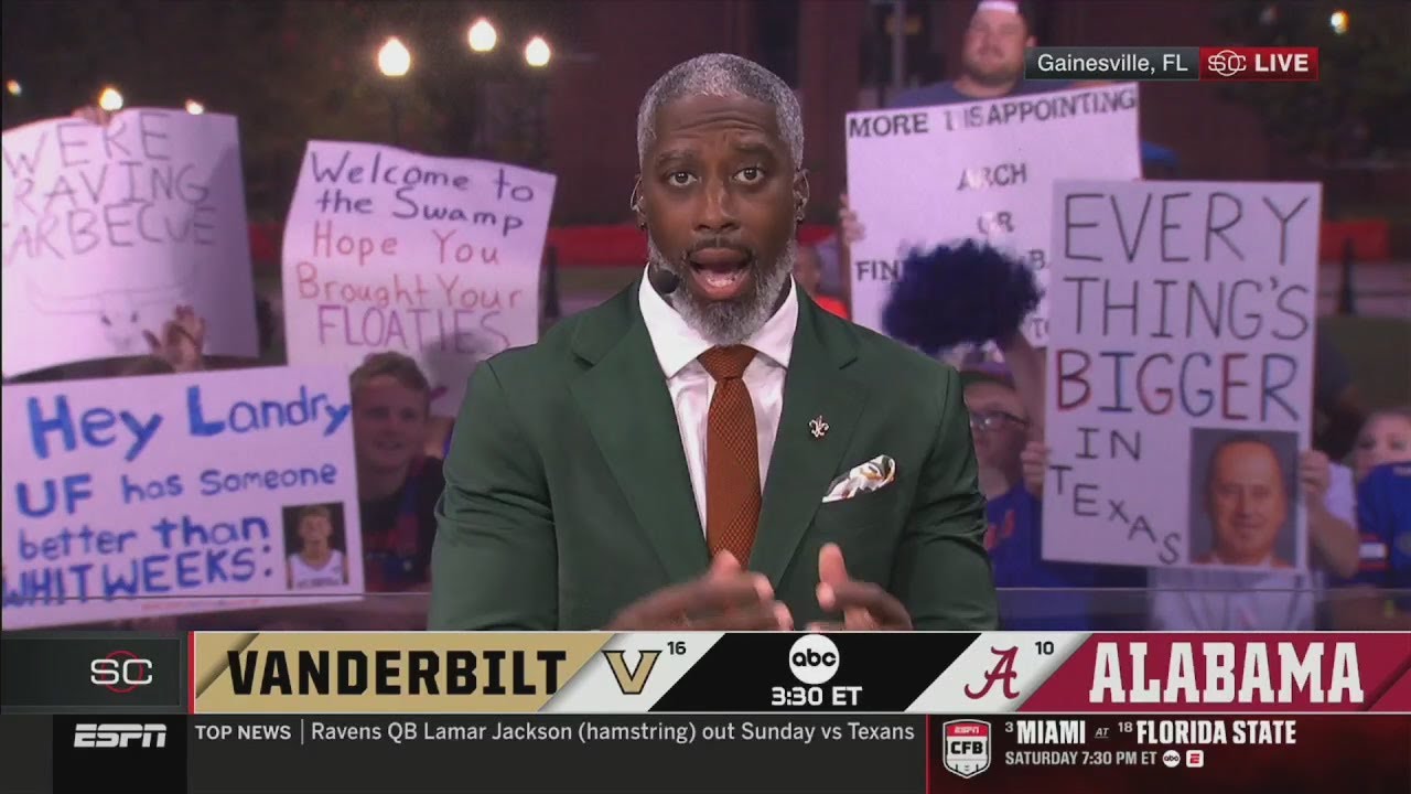 “Alabama will upset Vanderbilt” – Roman Harper makes bold prediction for College Football Week 6