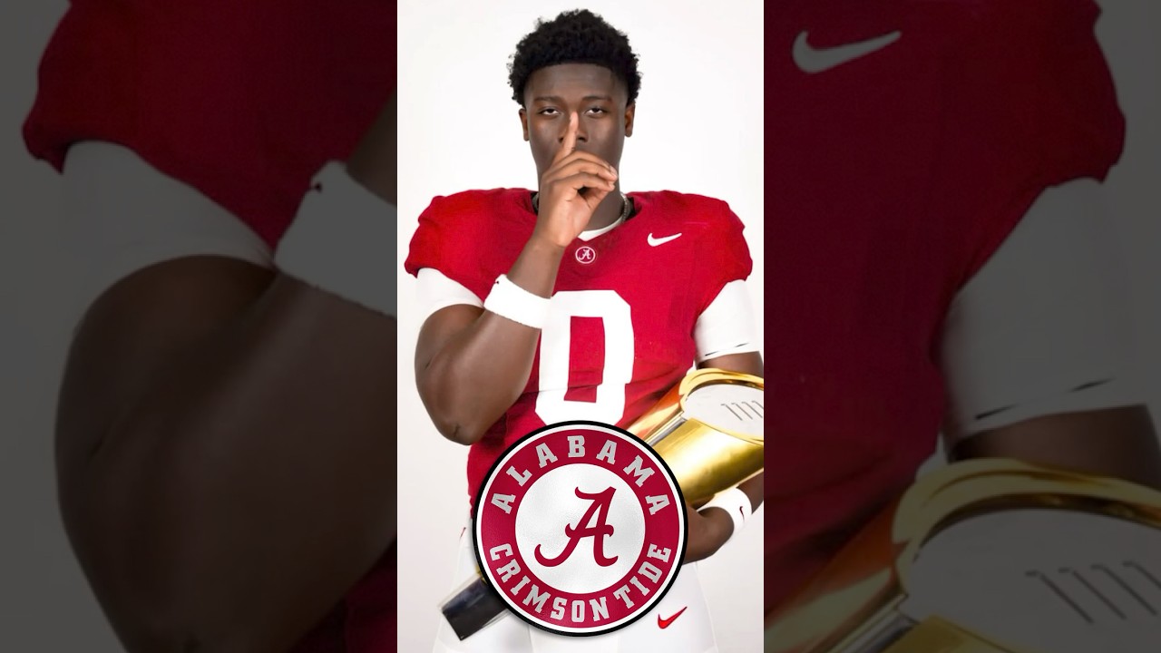 Alabama Giving This 5-Star the RED CARPET Treatment in Tuscaloosa 🐘🎬 #alabamafootball #alabama