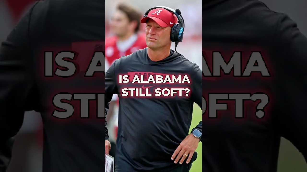 MUST WIN GAME? Alabama Football Can Change The Narrative About Being Soft With A Win vs. Georgia