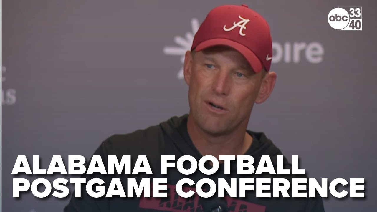 Alabama vs UL-Monroe Football Postgame Press Conference – September 6, 2025