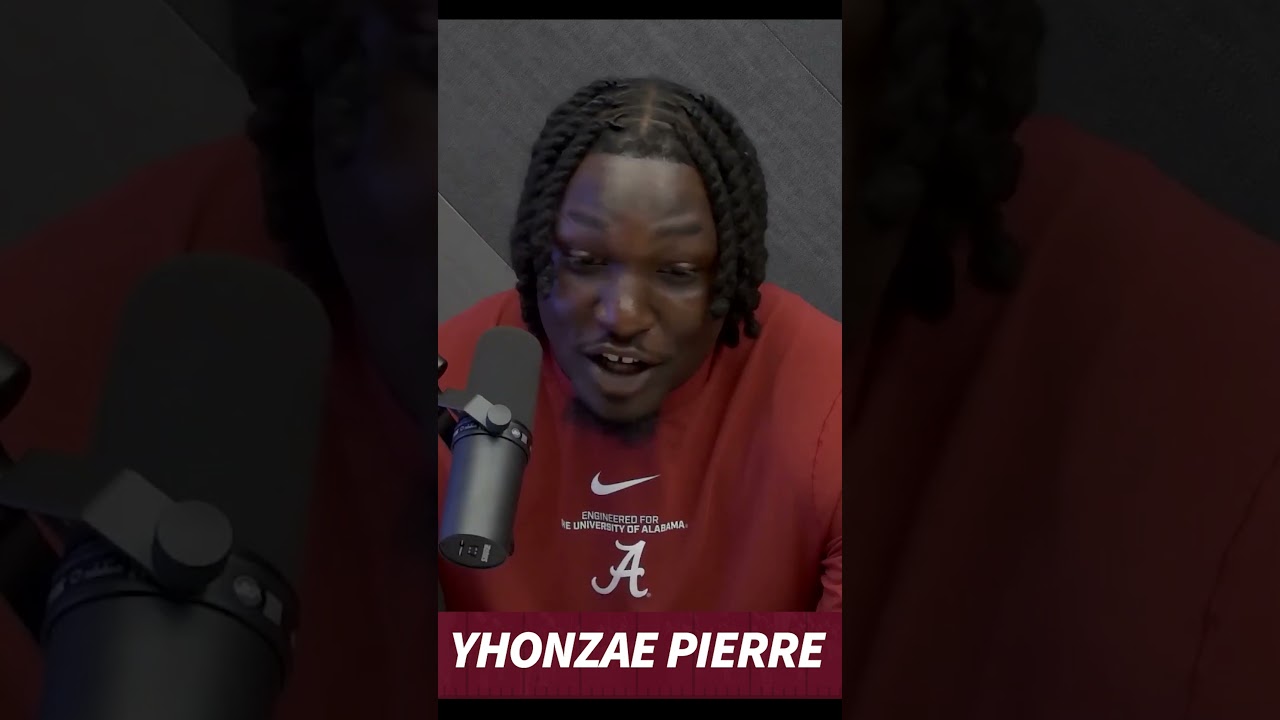 Yhonzae Pierre on his cousin Courtney Upshaw | Alabama Football