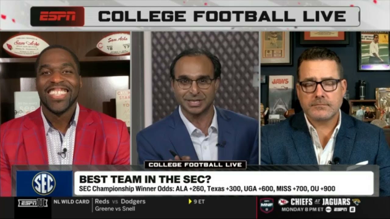 COLLEGE FOOTBALL LIVE | “Alabama are best team in SEC” – ESPN on Simpson shines 3 TD to beat Georgia