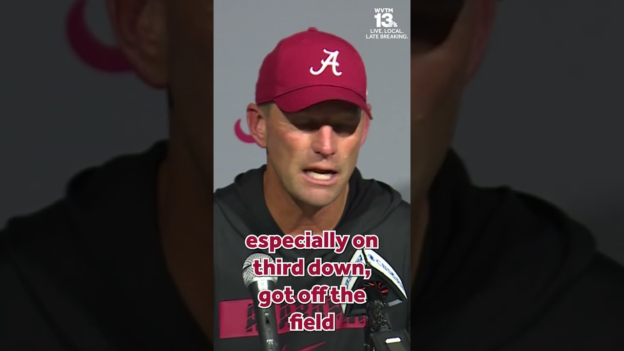 Alabama head coach Kalen DeBoer on beating the Bulldogs in Athens