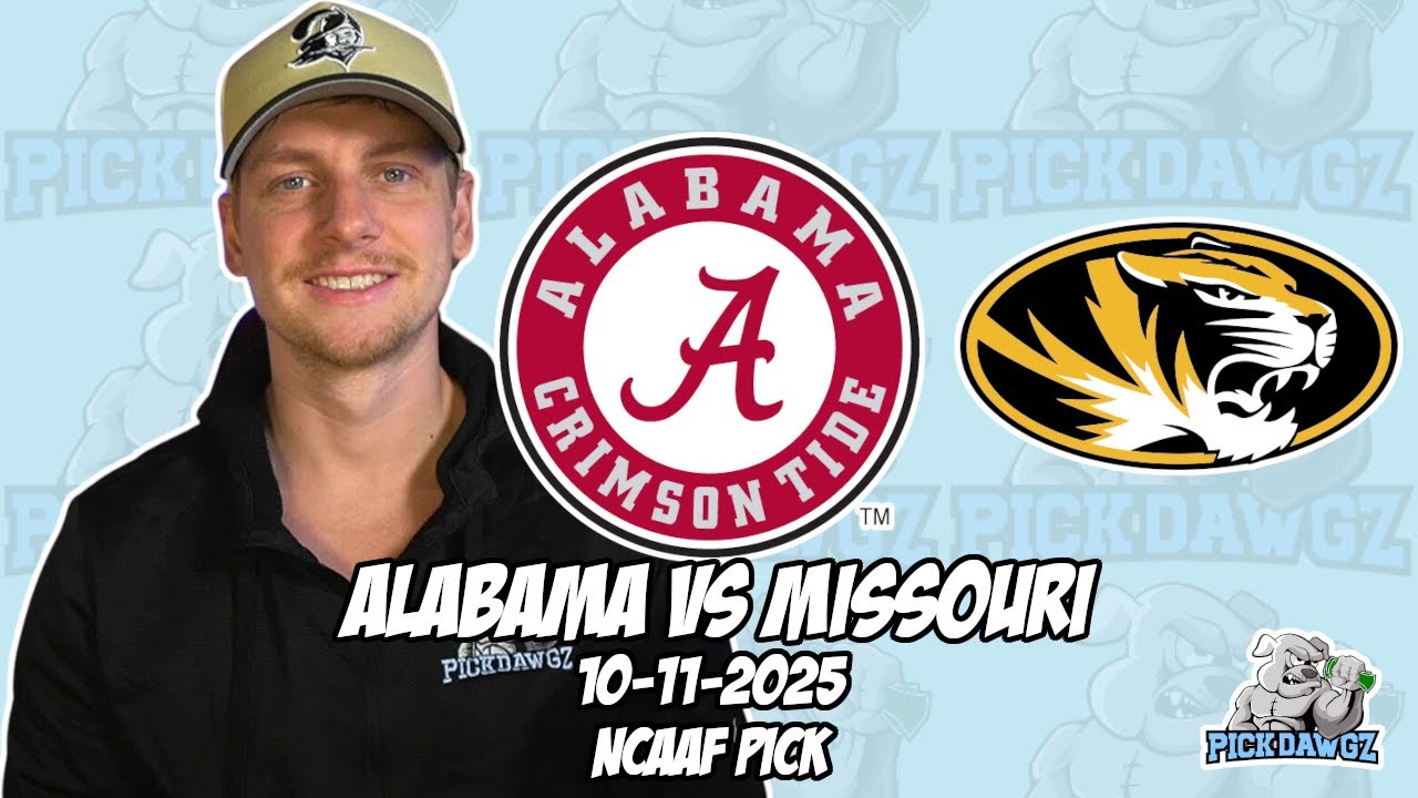 Missouri vs Alabama 10/11/25 College Football Picks & Predictions | Week 7 NCAAF