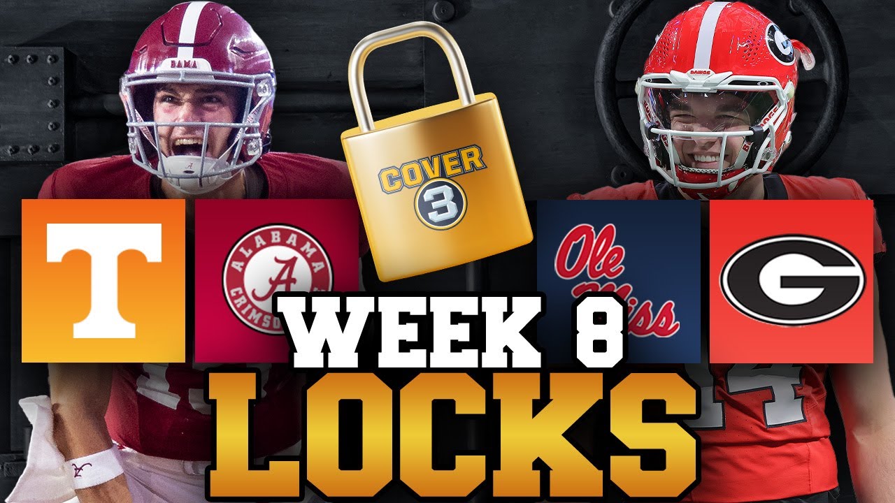 Week 8 LOCKS: Best bets, ATS Picks for USC-Notre Dame, Alabama-Tennessee, Ole Miss-Georgia, MORE!