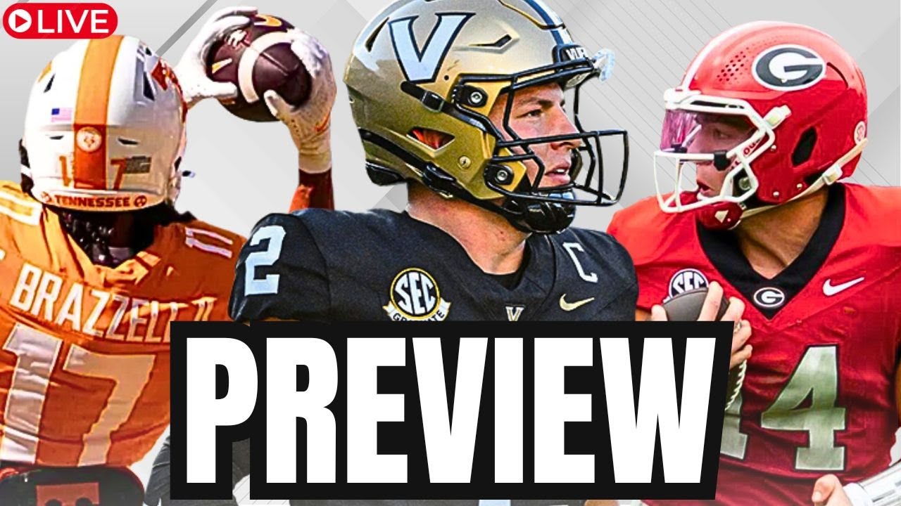 SEC Football Week 8 PREVIEW: Tennessee/Alabama, Ole/Miss Georgia, More