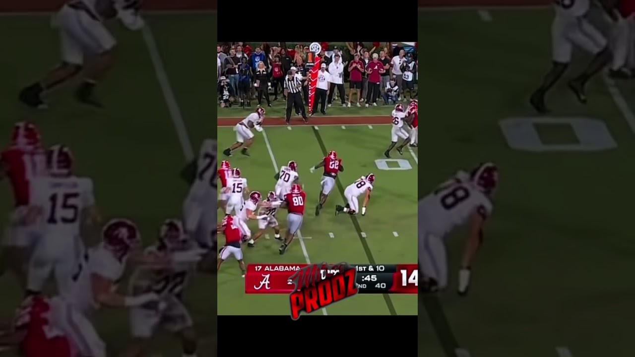 I see you big man #collegefootball #alabamafootball