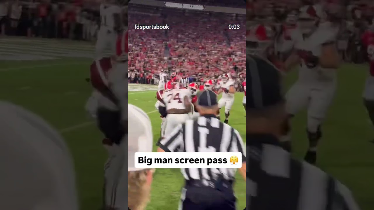 Look at the big man move!!! #rolltide #collegefootball #football