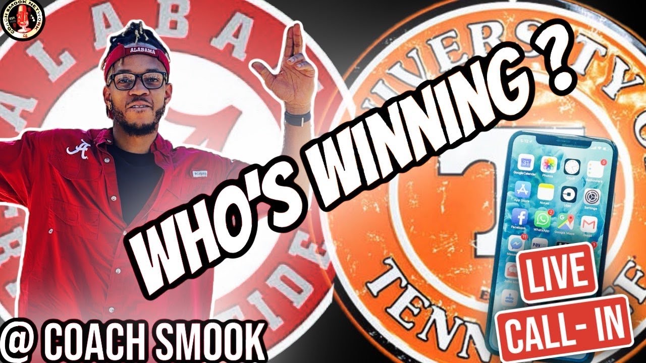 🏈 The Ultimate Showdown: Alabama vs. Tennessee Breakdown! 🚨(live call in)