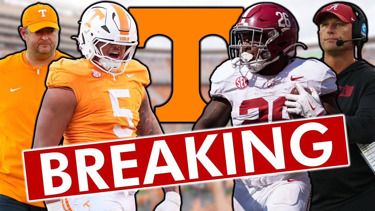 🚨Tennessee Football Gets A Bunch Of Breaking News Before Playing Alabama In CFB Week 8