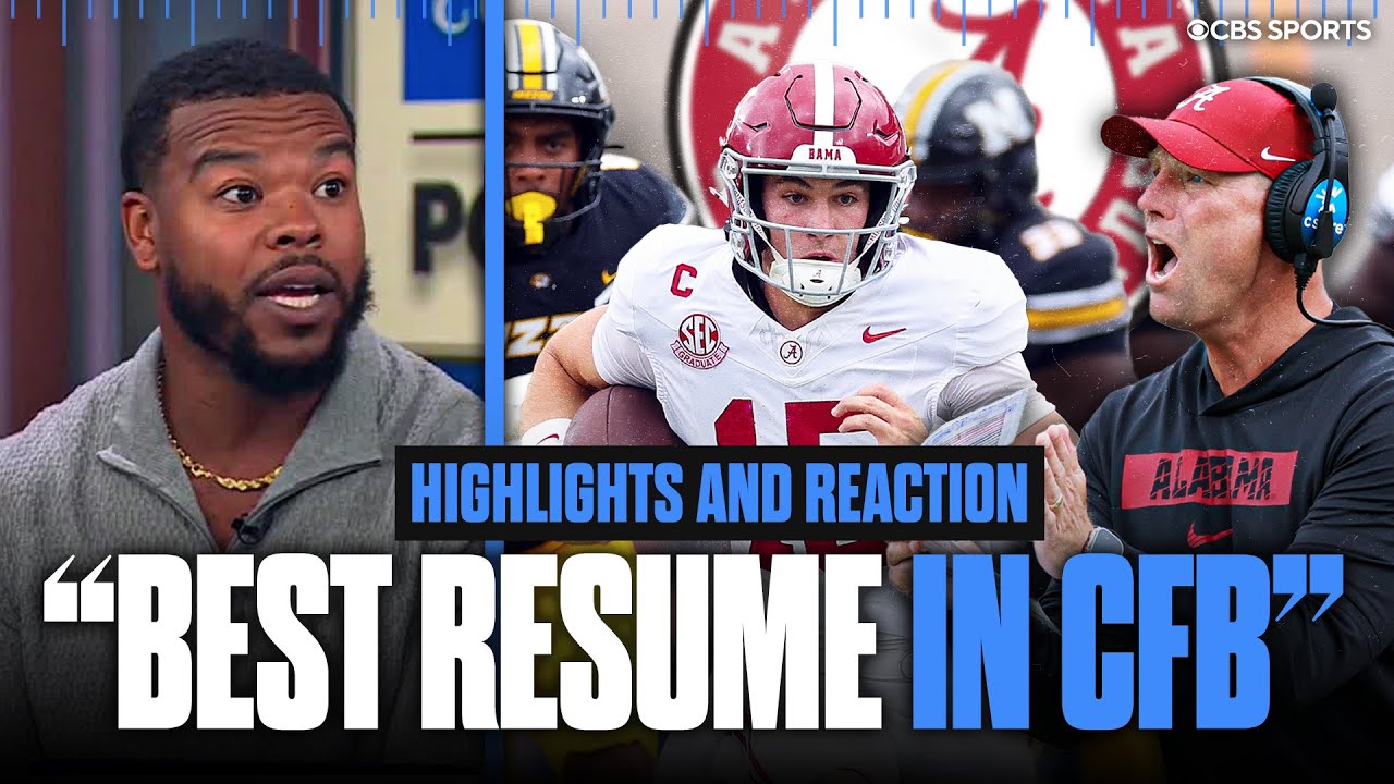 No. 8 Alabama’s late interception seals big road win against undefeated No. 14 Missouri | Game Recap