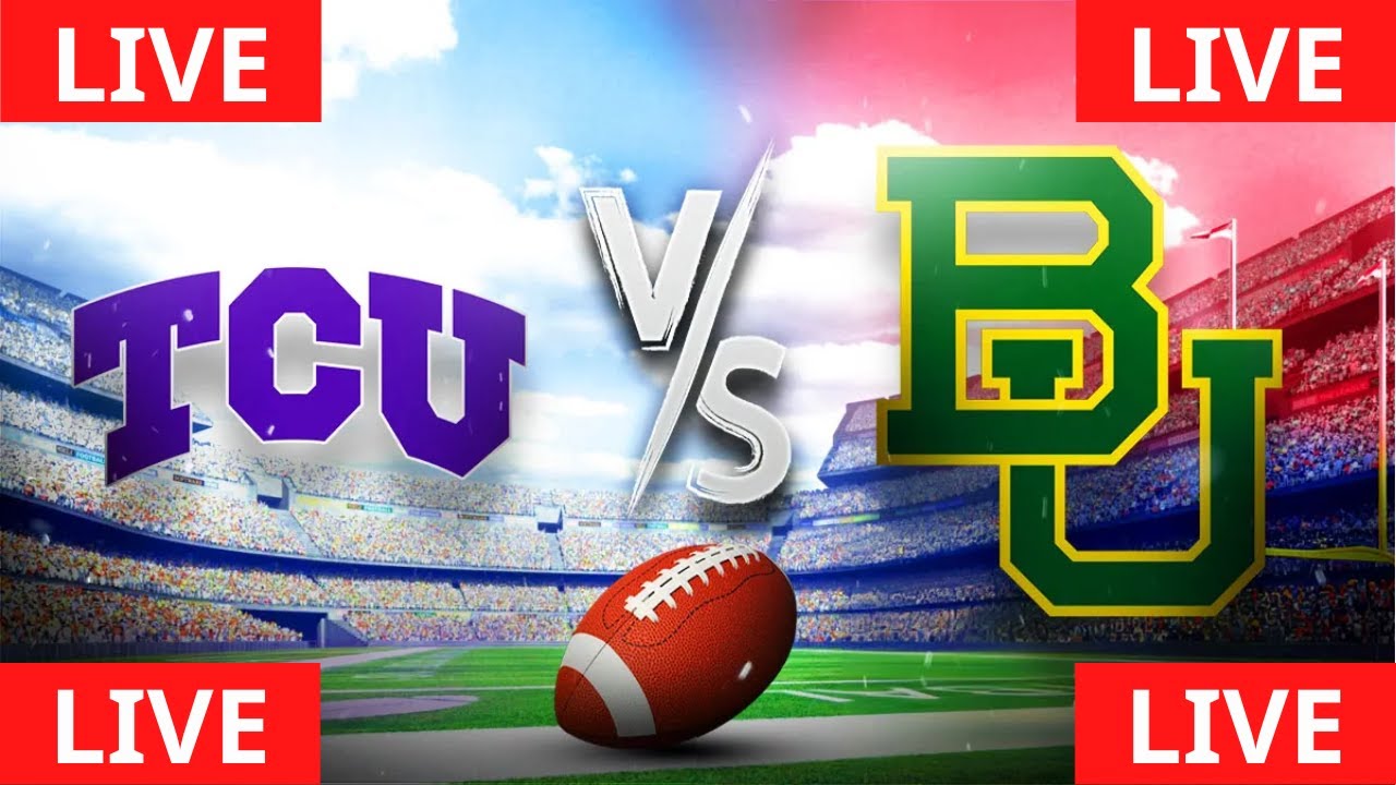 TCU vs Baylor LIVE STREAM Full Game | Oct 18 | College Football 2025 | NCAAF Week 8