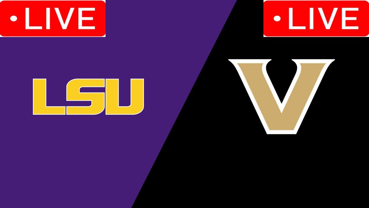 LSU vs Vanderbilt  LIVE | NCAAF 2025 | College Football Week 8