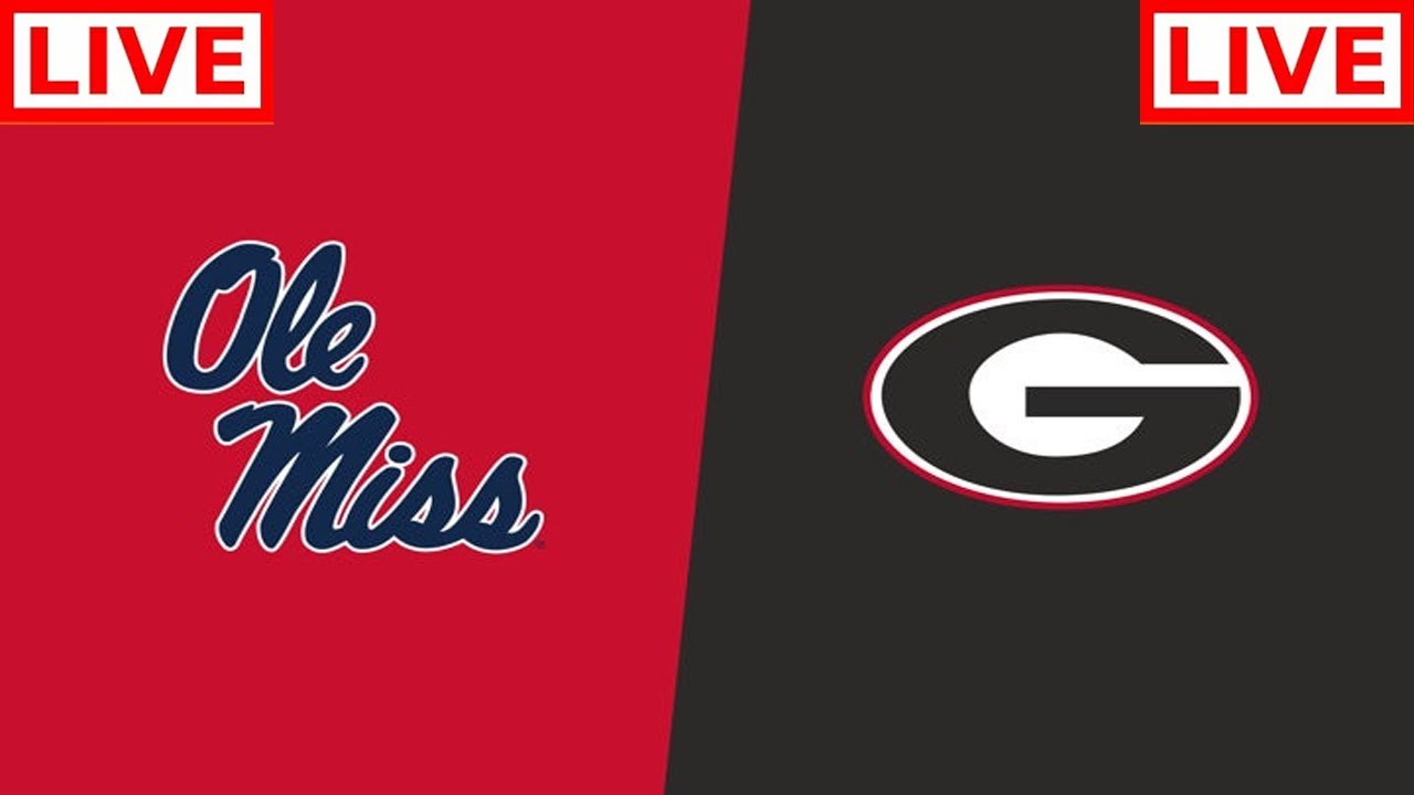Ole Miss vs Georgia LIVE FullHD | College Football Week 8 LIVE | NCAAF 2025