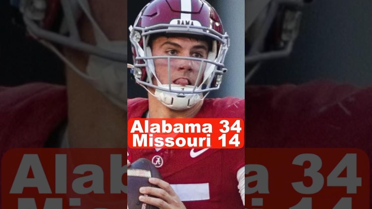 🔥 Alabama vs Missouri – 34-14: Here’s Why the Tide Rolls! (SCORE PREDICTION)