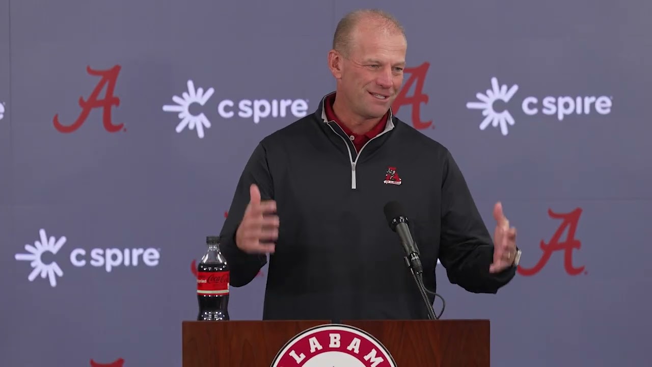 Alabama Football – Tennessee Week: Coach DeBoer