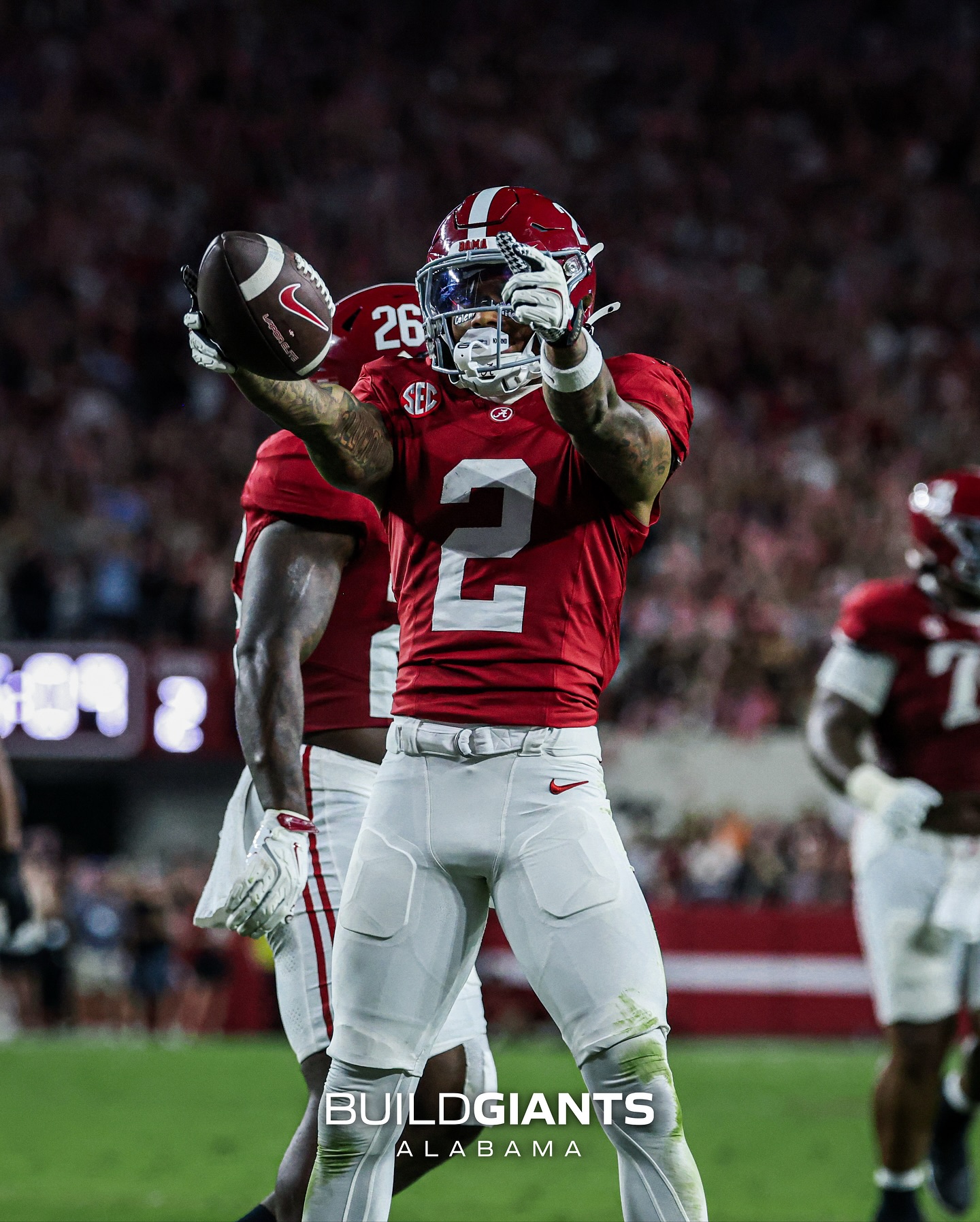 Halftime Pics! 

#RollTide | Build Giants Alabama