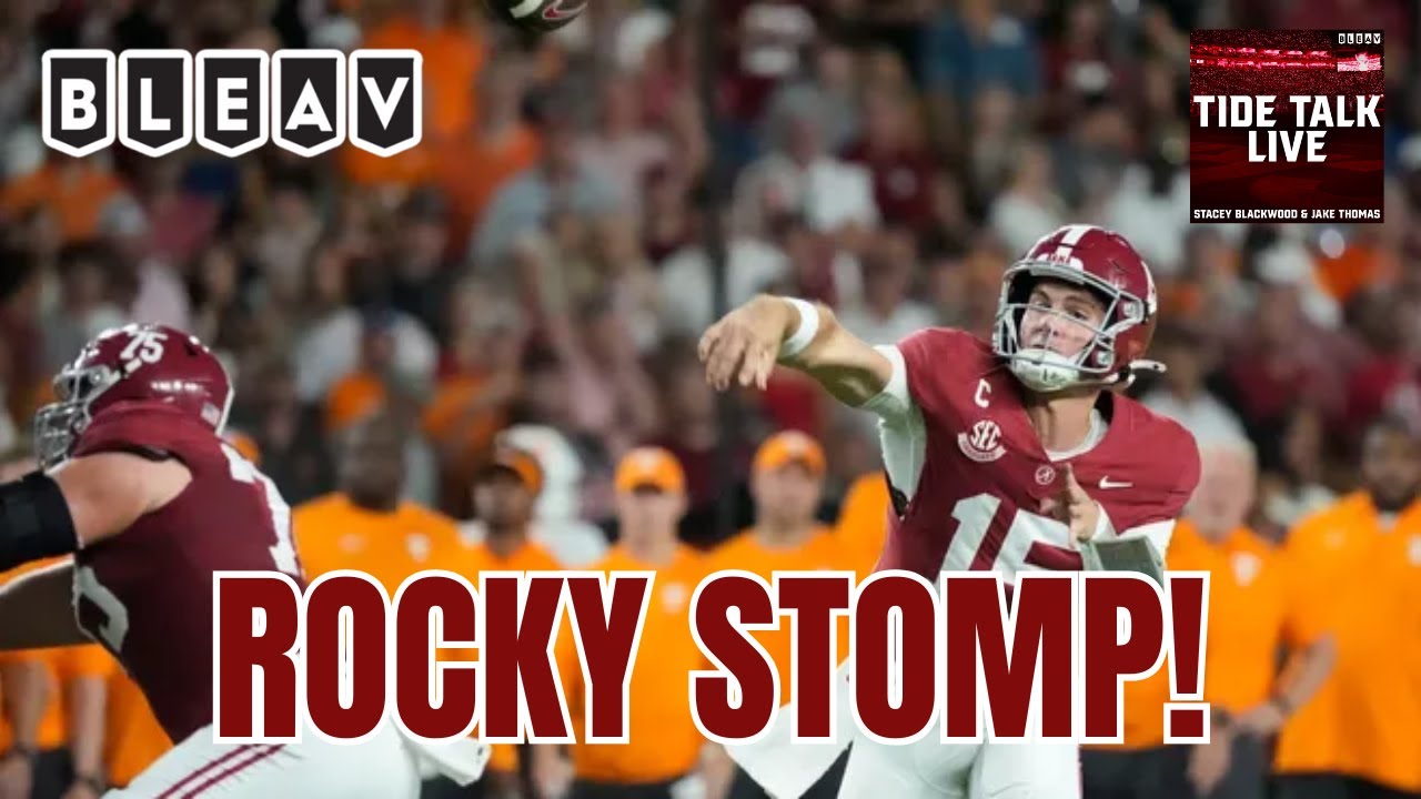REACTION: Alabama Football handles Tennessee Wins Third Saturday of October | Tide Talk Live