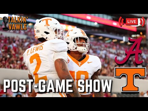#11 Tennessee vs #6 Alabama | Post-Game Show | Talkin’ VAWLS LIVE