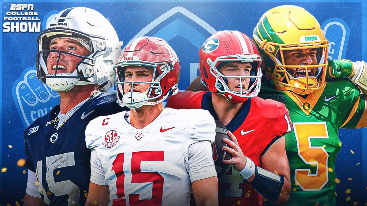 🚨REACTIONS: Alabama Beats Georgia 👀 + Oregon Takes Down Penn State + LSU Upset! | The CFB Show 🏈