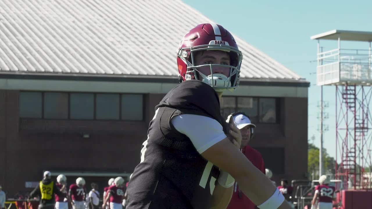 RAW: Alabama football Tuesday practice ahead of Tennessee game
