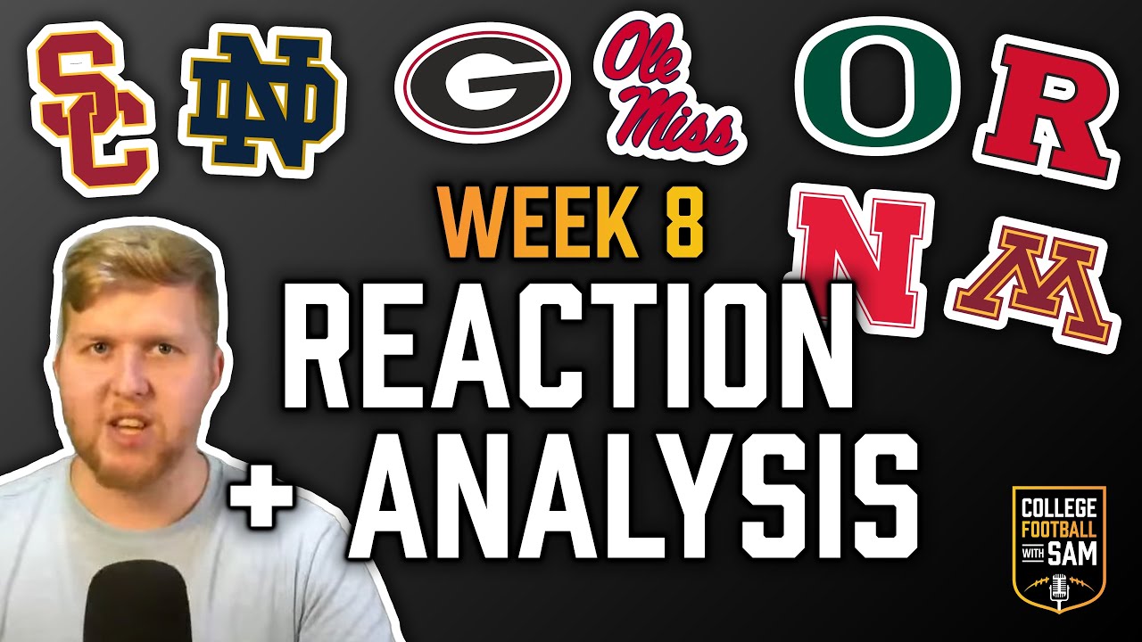 Notre Dame Beats USC | Ohio State, Oregon & Michigan Dominate | Miami & Nebraska Lose | Napier Fired