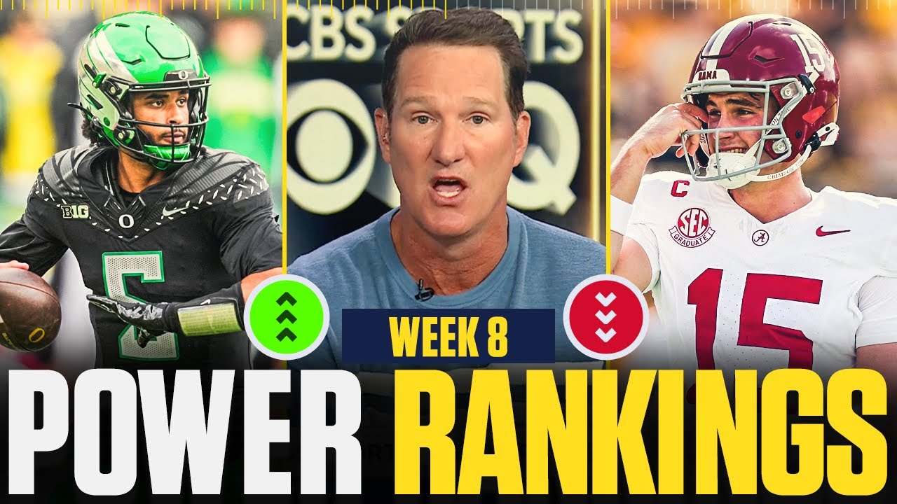 College Football QB Power Rankings – Biggest Risers, Fallers for Week 8 | CBS College Football